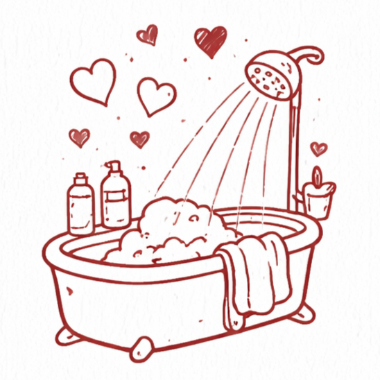 Banho relaxante ✨